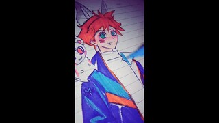 drawing to be Hero x