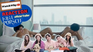 วอดวาย Reaction | "KinnPorsche The Series" Official Trailer 💯🔥 มาตรฐานใหม่ซีรีส์วายไทย! | WatchWhy