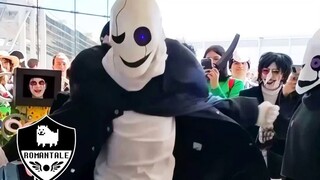 【Undertale】Double Gaster Dance! DOUBLE GASTER DANCE! (BY: Romantale Cosplay)
