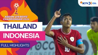 Thailand vs Indonesia - FULL HIGHLIGHT _ Asean Boys Championship U19 2024