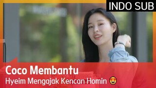 Coco Membantu Hyeim Mengajak Kencan Homin 😍 #EXchange 🇮🇩INDOSUB🇮🇩