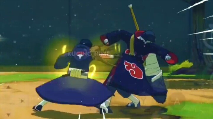 OBITO TAMPAR KISAME LOH YA, GA BECUS JADI AKATSUKI