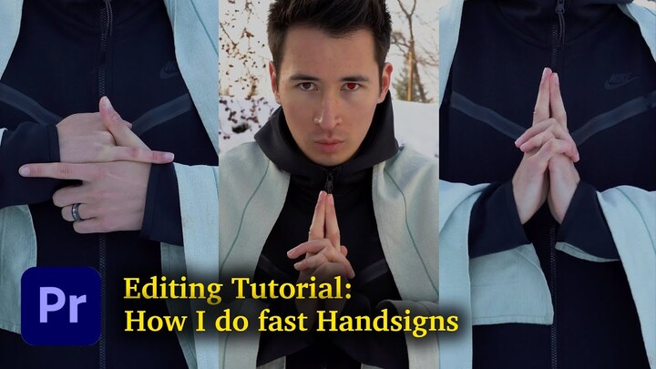 How I do fast Handsigns | Editing Tutorial | 100% FREE | Naruto