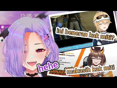 Reaksi para Vtuber saat di donate sama Miti [ Clip Mythia Batford ]