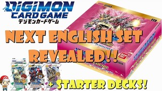 Next English Digimon TCG Set Revealed! (+ Starter Decks) - Huge News!