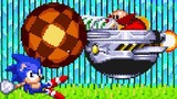 Sonic 2 Advanced Edit (Genesis) All Bosses (No Damage)