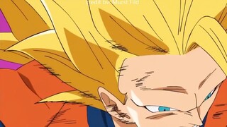 Songoku lần đầu hóa siêu sayah 3 cực ngầu #anime #schooltime