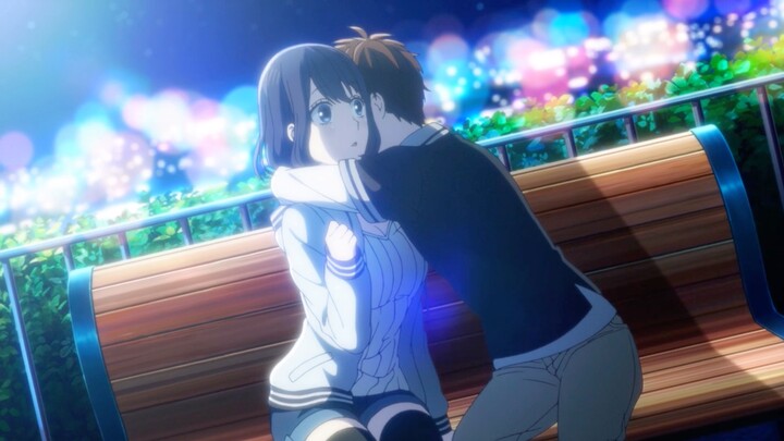【Famous anime scene #1】The moment I confessed my love to you was the happiest moment of my life