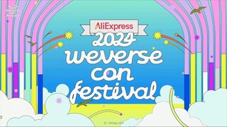 Weverse Con Festival 2024 - Weverse Park Stage [Day 2] (Part 1)