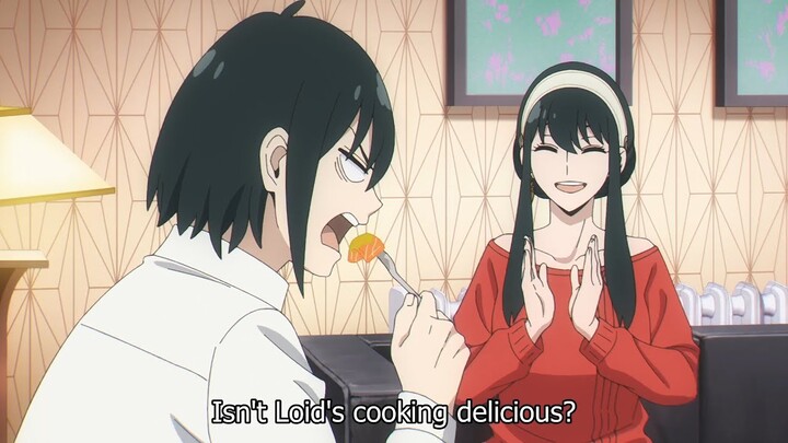 Yuri Briar hates Loid but loves the food he cooks Episode 8 | Spy x Family