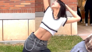 Trường trung học cơ sở Thâm Quyến KPOP flash mob Chú ý Ảnh cắt trực tiếp của Huiren phiên bản hơi lộ