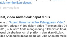 Revenant kena hak cipta😀 padahal baru 2 episode yang di upload