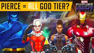 now that I have 22% pierce ANY HERO can CRUSH stage 99 right?? LMAO - Marvel Future Fight