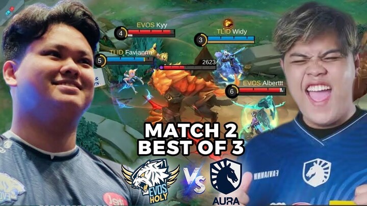 MATCH JADI AJANG ADU AGGRESIVE DARI EVOS DAN TLID!! EVOS VS TLID MATCH 2