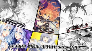 Date A Live : 10อันดับ พลังความสามารลับของภูต