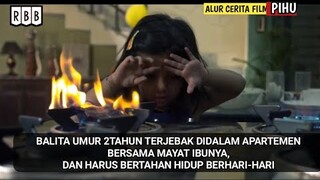 TERJEBAK BERSAMA MAYAT IBU'NYA- review film " PIHU "  2018