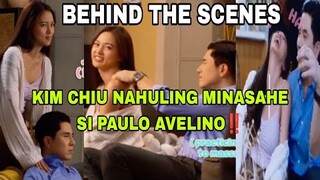 KIM CHIU NAHULING MINASAHE SI PAULO AVELINO!! (BEHIND THE SCENES "WHAT'S WRONG WITH SECRETARY KIM")