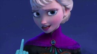 The video montage of the cool Elsa in "Frozen"