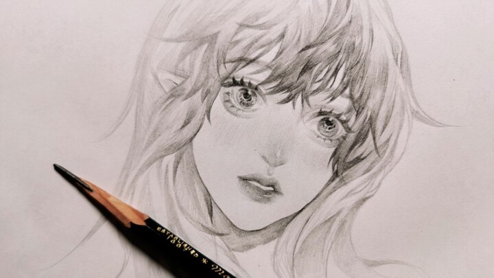 [Touching Fish] See what you can draw without using an eraser or drawing a draft ww Contains a comme
