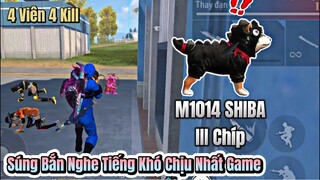 [Free Fire] M1014 SHIBA 3 Chíp Dame Khủng Mạnh Nhất Game, 4 Viên 4 Kill, Không Thể Cản Được ĐKHANG !