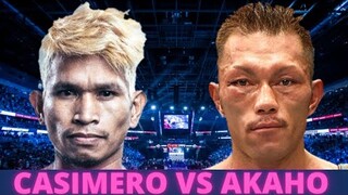 JOHN RIEL CASIMERO VS RYO AKAHO FIGHT