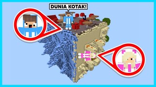 MIPAN & ZUZUZU Main Minecraft Tapi Di Dunia Yang Kotak! DAN TAMAT! - Minecraft Survival