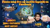 Paano mag live stream ng mobile legends sa facebook gamit ang mobile phone (2021)