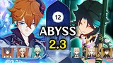 C0 Childe & Xiao Floor 12 SPIRAL ABYSS 2.3