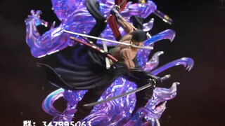 Qianmo Studio, "Ghost" Yama Zoro - One Piece statue physical video display