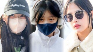 【NewJeans】Cá voi tinh nghịch 231228 lên đường ra sân bay bay sang Nhật tham dự Giải thưởng Âm nhạc l