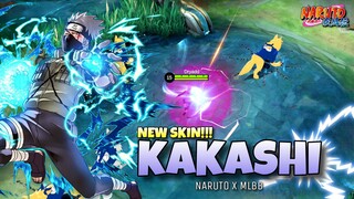 Skin Terbaru!! Kakashi, Bisa Spam Chidori😱⚡[NARUTO X MLBB]