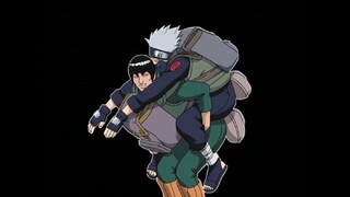 Kakashi di gendong Guy