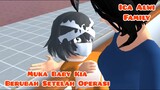 Muka Baby kia Gosong Berubah Setelah Operasi | Ica Alwi Family Vlog | Drama Sakura School Simulator