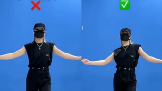 If you have a good grasp of the center of gravity, your hands and feet will be coordinated