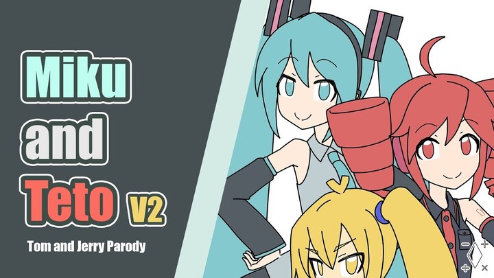 初音ミク和 重音 亚北（猫和老鼠开场白恶搞）