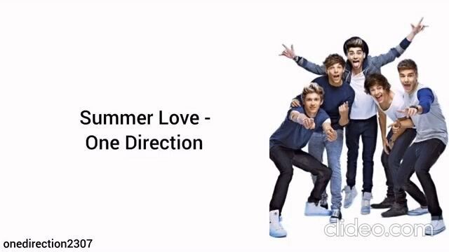 One Direction - Summer Love (Lyrics + Pictures) (slowed)