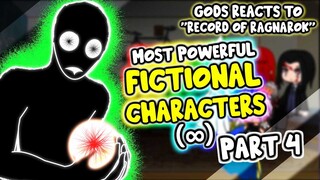 Gods React To "Strongest Fictional Characters" Part 4 |Record of Ragnarok| || Gacha Club ||