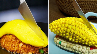 LEGO OMURICE (สูตรข้าวไข่เจียวญี่ปุ่น) Lego in Real Life / Stop Motion Cooking & ASMR 4K