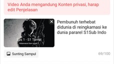 kasih cukup pengikutnya 500 nanti hari terakhir bulan ini gua upload anime 12 eps full yah gak jadi