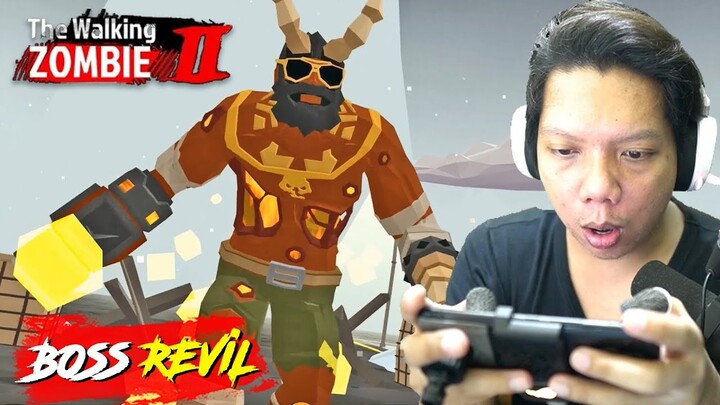 BOSS REViL SKiLL NYA BiKiN NGAKAK 😂 The Walking Zombie 2