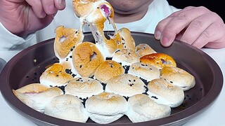 [ASMR]Ăn kẹo xốp marshmallow vừa giòn vừa dai