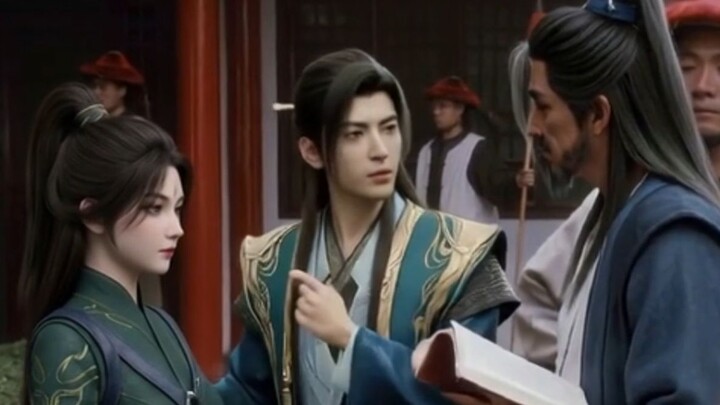 Han Lao Mo: Cuma lihat aja udah tahu dia kurang tidur, bawa aja ke rumahku, biar aku tidur sama dia 