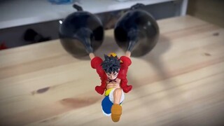 Luffy figure production