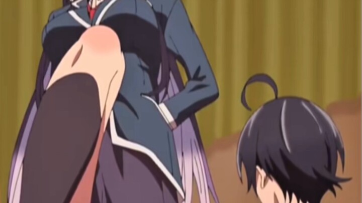 Ngelihat dari bawah punya kakak kelas!🥵