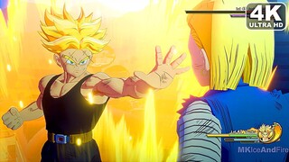 Trunks Kills Android 17 & Android 18 Scene - DRAGON BALL Z KAKAROT Trunks The Warrior Of Hope