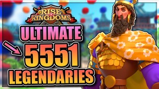 Best 5551 Legendary Commanders in Rise of Kingdoms [F2P-Friendly Investments]