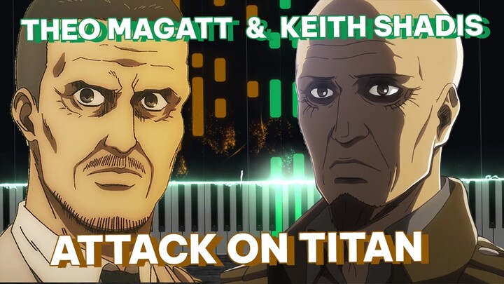 Theo Magath & Keith Shadis's Theme - Attack on Titan Season 4 [Piano Tutorial] // PianoPrinceOfAnime