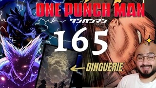 ONE PUNCH MAN 165 - EXCELLENT ! MAJIN GAROU EST NUCLÉAIRE ! LE CHAUVE EN DIFFICULTÉ ? - REVIEW MANGA