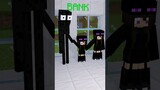 Ender Girl in Bank & Death Note - minecraft animation #shorts