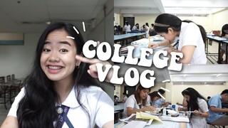 an awkward college vlog